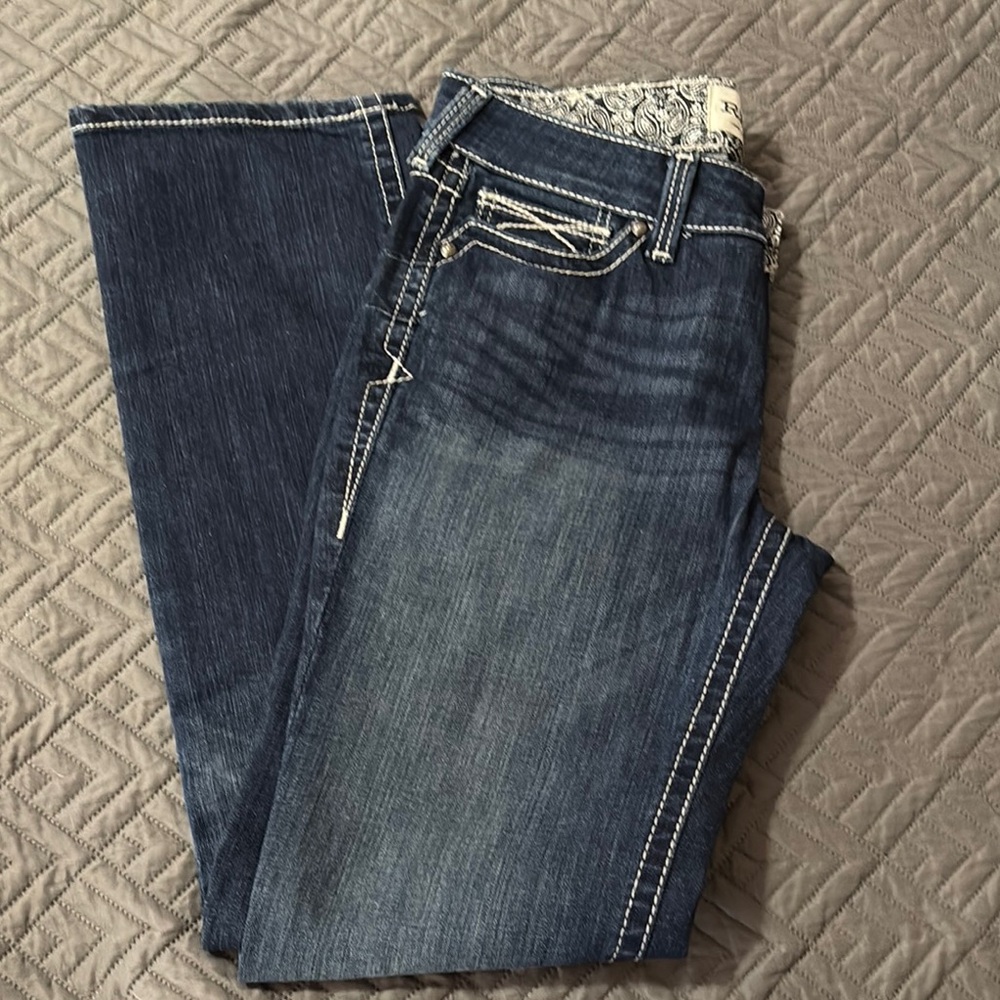 Ariat Womens Blue Jeans - Picture 2 of 6